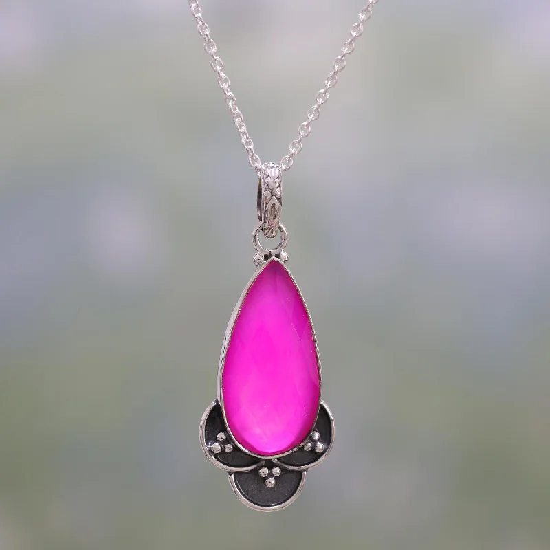High-Quality Jewelry At A Fraction Of The Cost Royal Radiance Chalcedony Silver Necklace High-Quality Jewelry At A Fraction Of The Cost Royal Radiance Chalcedony Silver Necklace