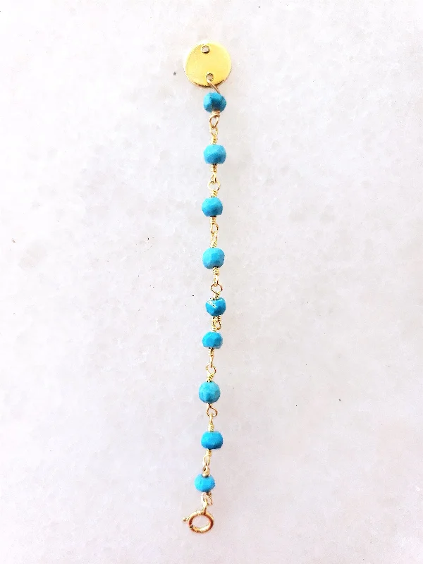 Limited-Stock Jewelry Sale – Once It's Gone, It's Gone Semi-Precious Bead Necklace Extender Limited-Stock Jewelry Sale – Once It's Gone, It's Gone Semi-Precious Bead Necklace Extender