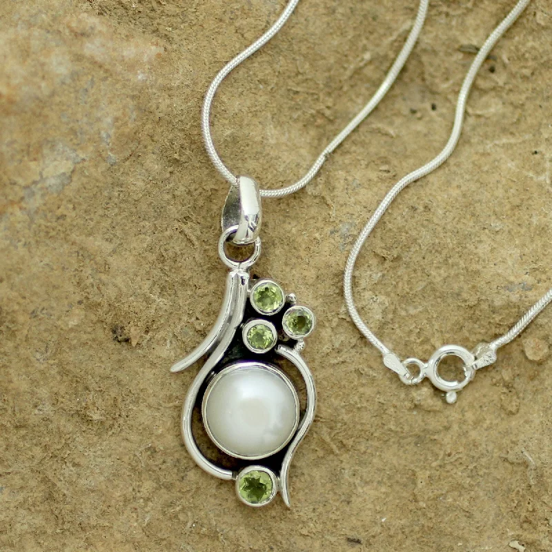 Personalized Jewelry Sale – Unique Gifts At Low Prices Sweet Dreams Cultured Pearl Peridot and Sterling Silver Necklace Personalized Jewelry Sale – Unique Gifts At Low Prices Sweet Dreams Cultured Pearl Peridot and Sterling Silver Necklace