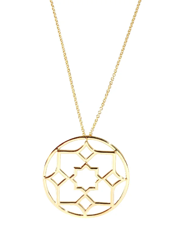 Tiffany & Co. Paloma Picasso Marrakesh Large Pendant in 18k Yellow Gold