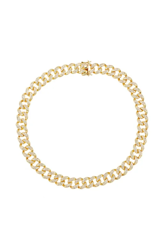 Women's Luna 18K Collar Necklace In Gold