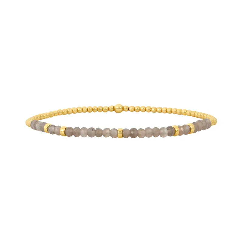 Buy More, Save More On Stunning Jewelry Pieces 2mm Gold and Chocolate Moonstone Beaded Bracelet Buy More, Save More On Stunning Jewelry Pieces 2mm Gold and Chocolate Moonstone Beaded Bracelet