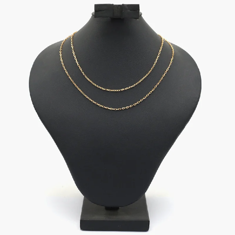 Exclusive Jewelry Sale – Grab Timeless Pieces Now Women's Chain 2Pcs Set - Golden