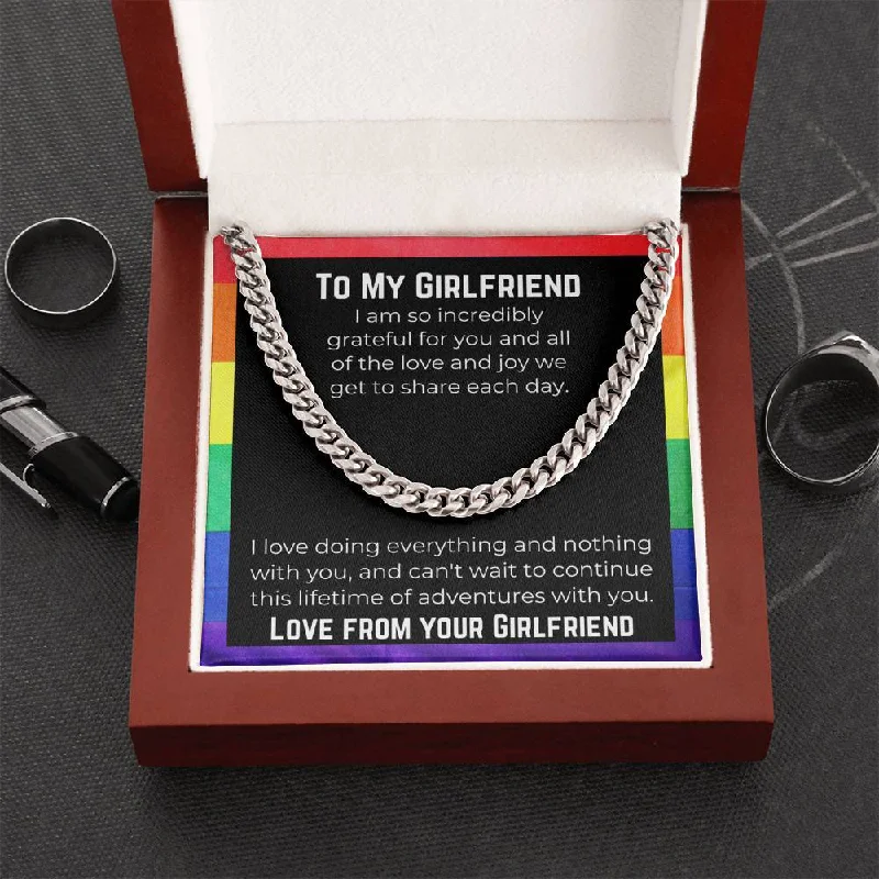 Luxury Jewelry Sale – Sparkle For Less Lesbian Girlfriend Necklace. Cuban Link Chain On Message Card. Lgbtqia Bde Butch Dyke Stud Masc Gift. Birthday Luxury Jewelry Sale – Sparkle For Less Lesbian Girlfriend Necklace. Cuban Link Chain On Message Card. Lgbtqia Bde Butch Dyke Stud Masc Gift. Birthday