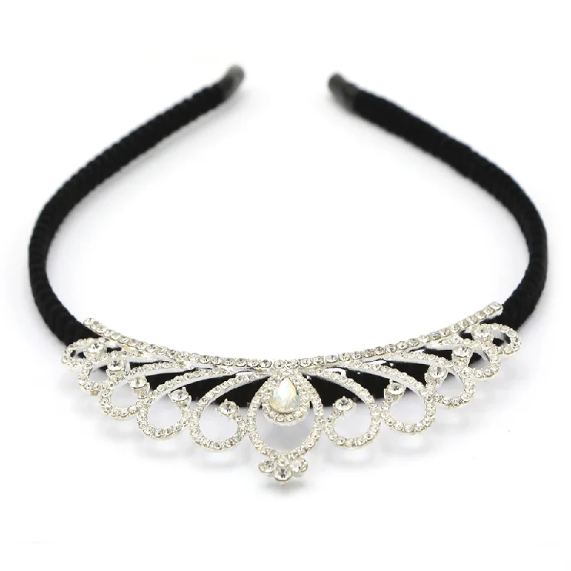 Stunning Jewelry At A Fraction Of The Price Crown Hair Band - Silver
