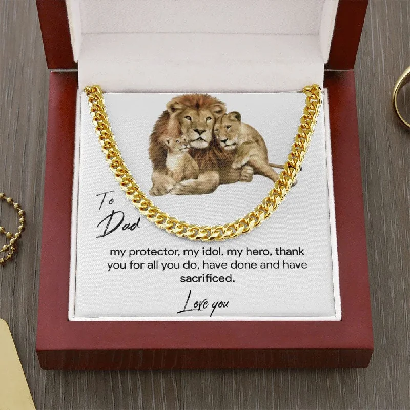Don't Miss These Dazzling Jewelry Discounts Cuban Link Chain Necklace With Message Card For Dad Gift For Dads Birthday Or Any Occasion. Don't Miss These Dazzling Jewelry Discounts Cuban Link Chain Necklace With Message Card For Dad Gift For Dads Birthday Or Any Occasion.