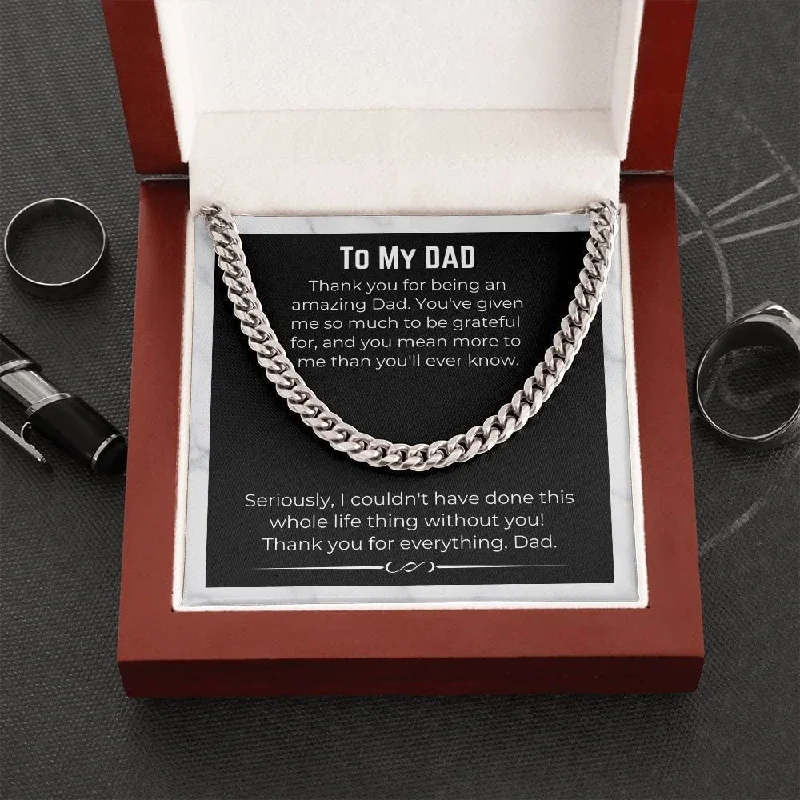 Luxury Jewelry Clearance – Shop Premium Styles Now Handmade Necklace Message Card Jewelry Message Necklace Jewelry Card Dad Cuban Link Chain necklace on message card. Luxury Jewelry Clearance – Shop Premium Styles Now Handmade Necklace Message Card Jewelry Message Necklace Jewelry Card Dad Cuban Link Chain necklace on message card.