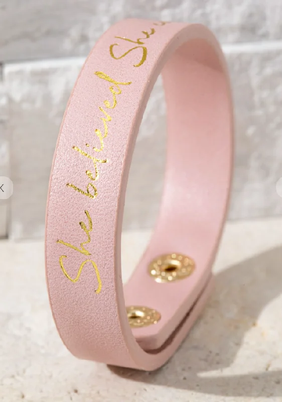 Trending Jewelry Styles Now At Limited-Time Discounts She Believed She Could Bracelet Trending Jewelry Styles Now At Limited-Time Discounts She Believed She Could Bracelet