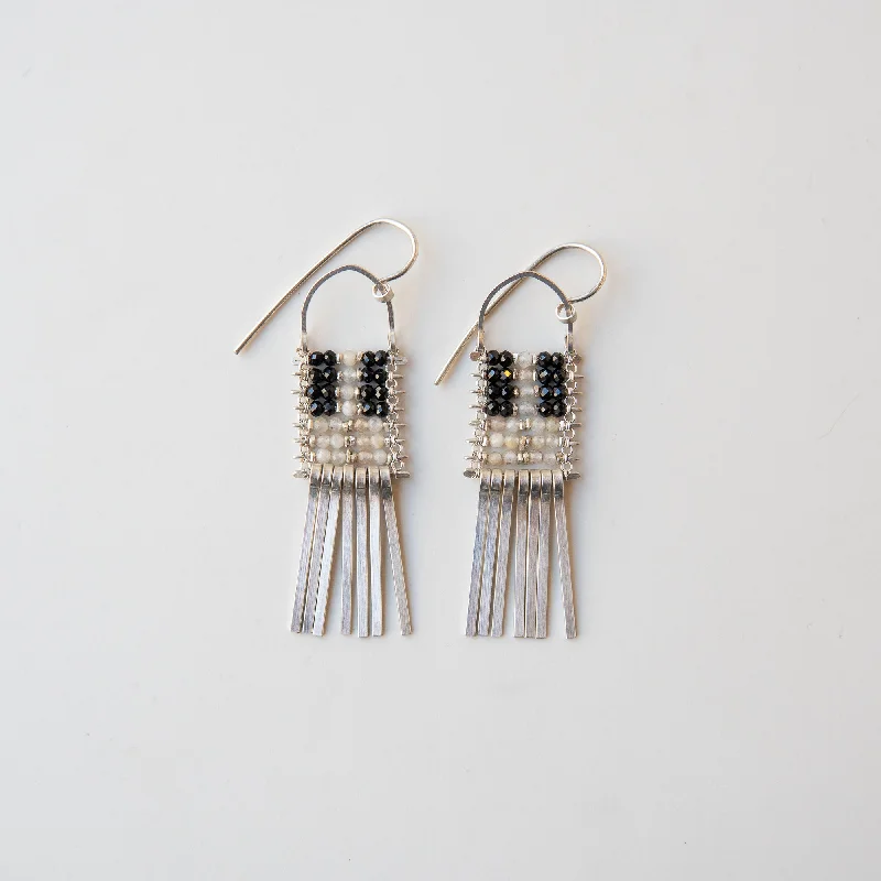 Seasonal Jewelry Deals – Elevate Your Style Silver Quartz and Spinel Minima Earrings Seasonal Jewelry Deals – Elevate Your Style Silver Quartz and Spinel Minima Earrings