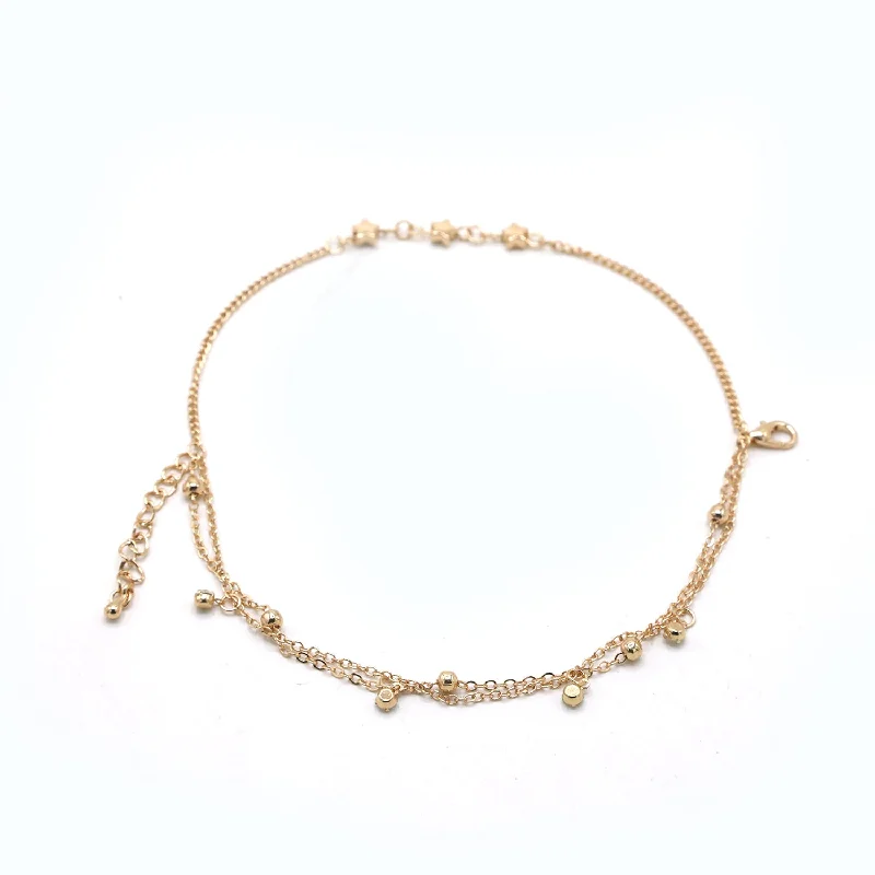Don't Miss Out On Jaw-Dropping Jewelry Discounts Women's Ankilet - Golden