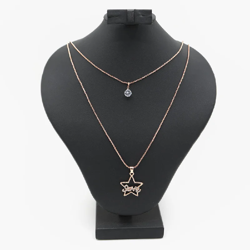 Elegant Jewelry Styles At Budget-Friendly Prices Women's Chain Mala - Copper