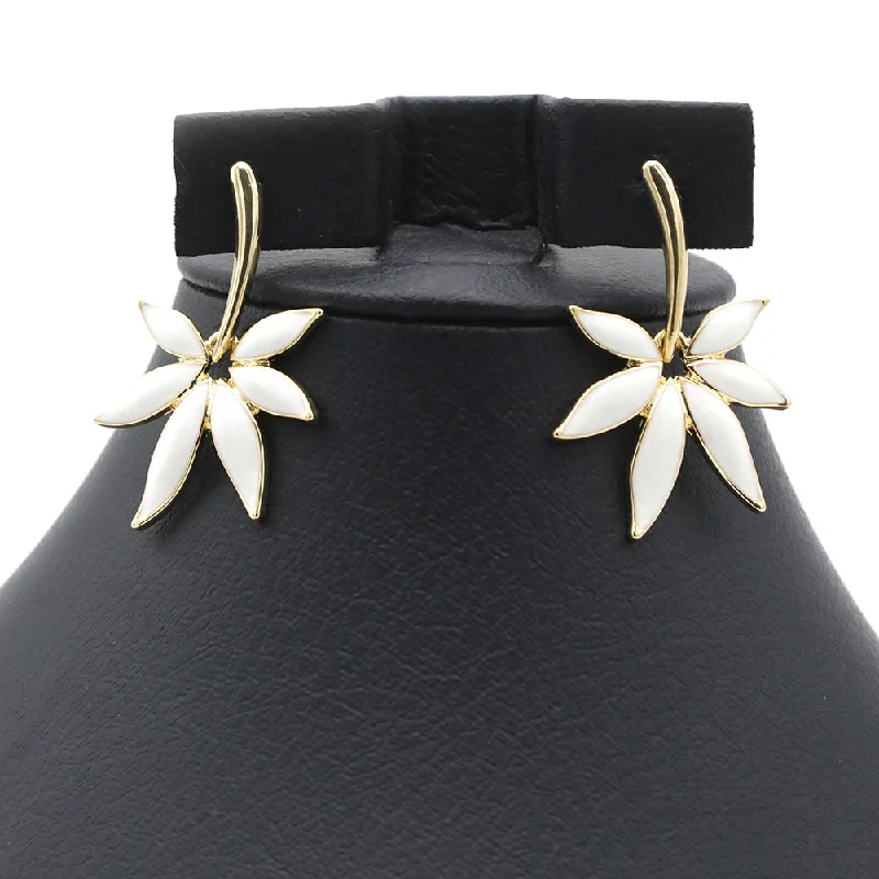 Timeless Elegance Now At Special Discounts Women's Earings - White