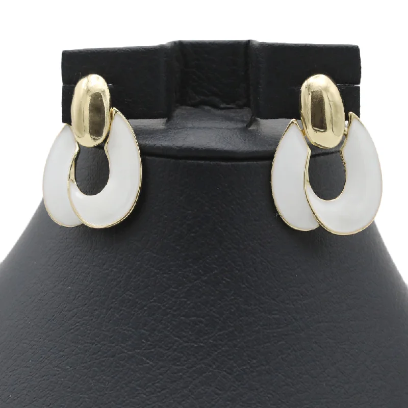 Luxury Jewelry Now At Special Promotional Rates Women's Earings - White