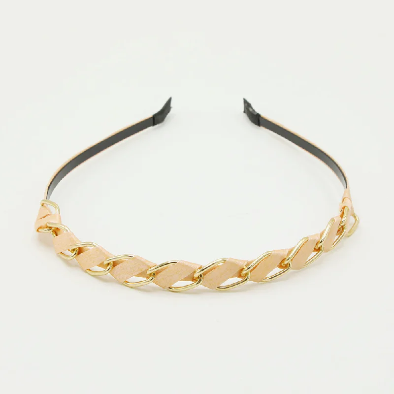 Sparkle More For Less – Jewelry Sale Happening Now Women's Hair Band - Peach