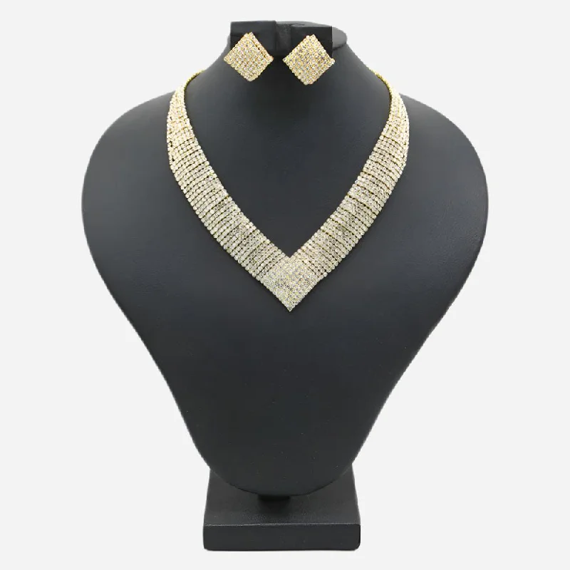 Limited-Stock Jewelry Sale – Once It's Gone, It's Gone Women's Jewellery Golden Set - Golden Limited-Stock Jewelry Sale – Once It's Gone, It's Gone Women's Jewellery Golden Set - Golden
