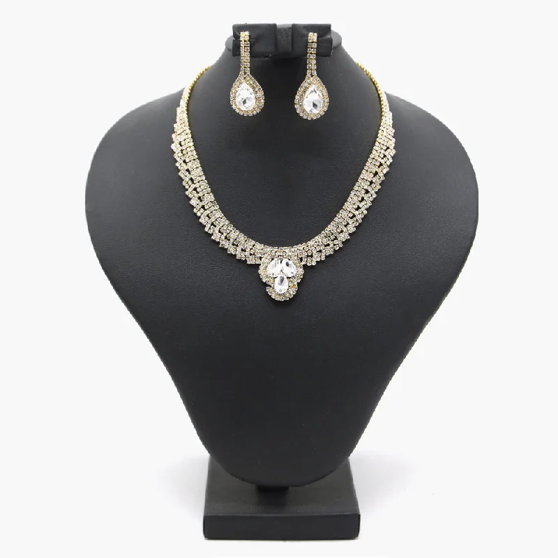 Last Chance To Grab Your Favorite Jewelry At A Discount Women's Jewellery Golden Set - Golden Last Chance To Grab Your Favorite Jewelry At A Discount Women's Jewellery Golden Set - Golden