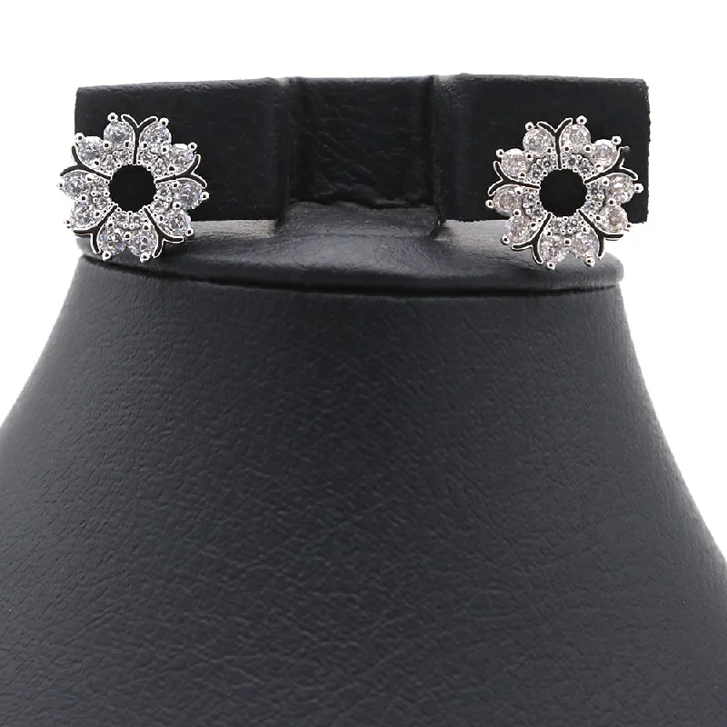 Customized Silver Jewelry For Unique Style Women's Top Zircon - Silver