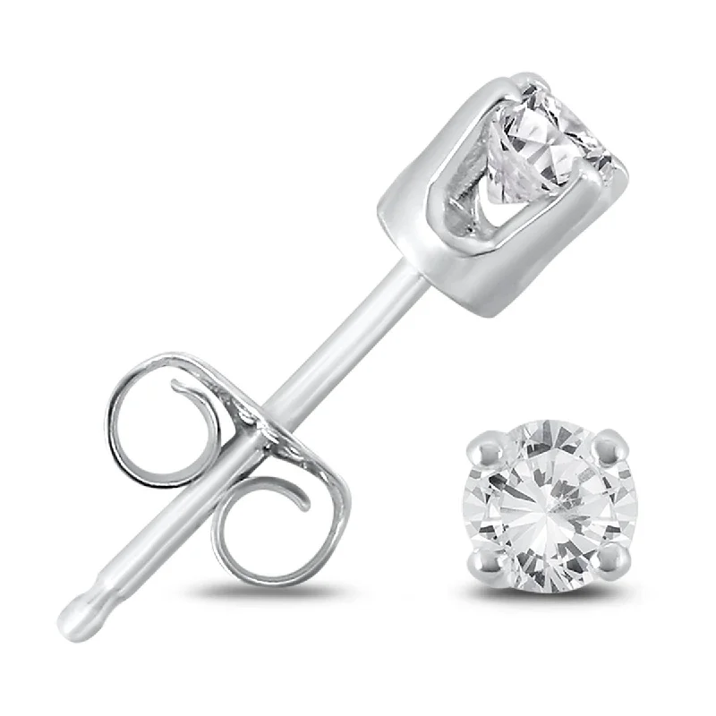 Bold And Beautiful Jewelry Now At Irresistible Prices 14kt white gold diamond stud earrings containing 0.33 cts tw Bold And Beautiful Jewelry Now At Irresistible Prices 14kt white gold diamond stud earrings containing 0.33 cts tw