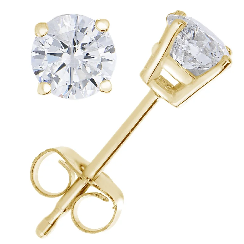Shop Signature Jewelry Styles At Exclusive Prices 2 cttw Lab Grown Diamond Stud Earrings 14K Gold VS1 Clarity H-I Color Round Shop Signature Jewelry Styles At Exclusive Prices 2 cttw Lab Grown Diamond Stud Earrings 14K Gold VS1 Clarity H-I Color Round