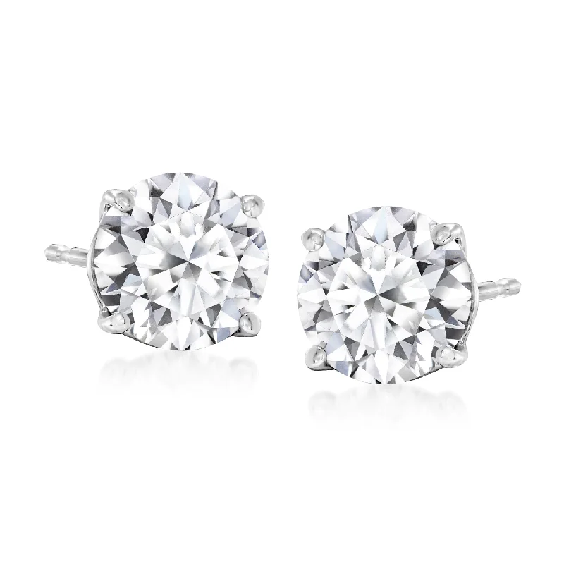 Trending Jewelry Styles Now At Limited-Time Discounts Ross-Simons Lab-Grown Diamond Stud Earrings in 14kt White Gold Trending Jewelry Styles Now At Limited-Time Discounts Ross-Simons Lab-Grown Diamond Stud Earrings in 14kt White Gold