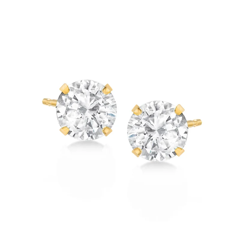 Don't Miss Out On Bestselling Jewelry At Special Prices Ross-Simons White Topaz Martini Stud Earrings in 14kt Yellow Gold Don't Miss Out On Bestselling Jewelry At Special Prices Ross-Simons White Topaz Martini Stud Earrings in 14kt Yellow Gold