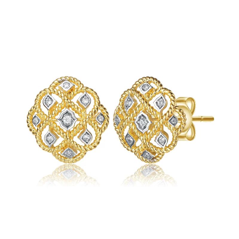 Luxury Jewelry Sale – Sparkle For Less Rachel Glauber 14k Gold Plated And Cubic Zirconia Stud Earrings Luxury Jewelry Sale – Sparkle For Less Rachel Glauber 14k Gold Plated And Cubic Zirconia Stud Earrings