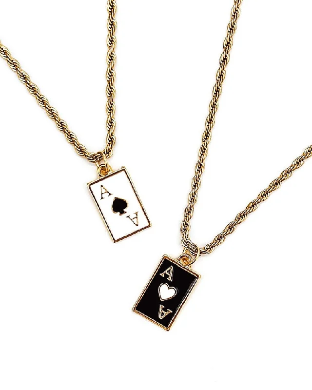Timeless Jewelry At Special Discount Rates Ace Necklace || Choose Style