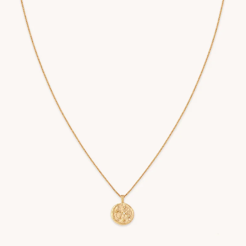 Huge Savings On Timeless Jewelry Collections Aries Zodiac Pendant Necklace in Gold