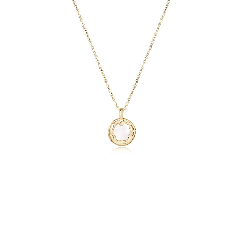 Bohemian-Inspired Jewelry For Free-Spirited Fashion Atania Necklace - Solid Gold