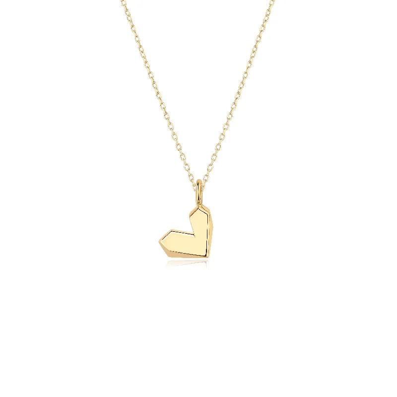 Elegant Jewelry Pieces At Unbelievable Prices Baby Sweetheart Necklace -Solid Gold
