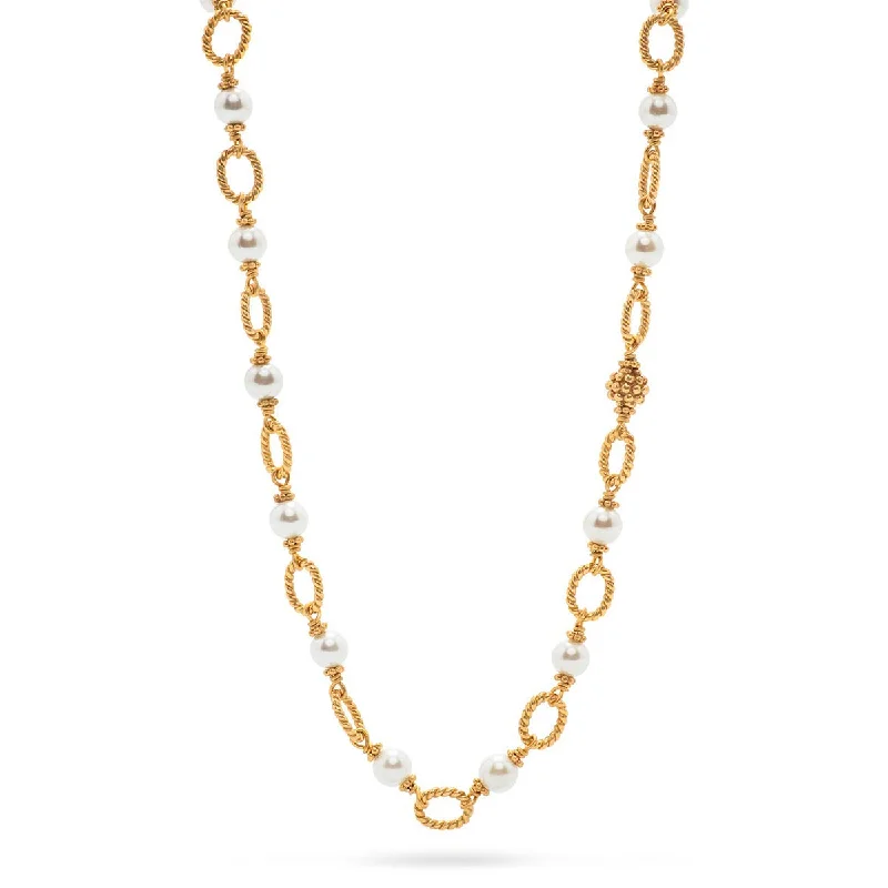 Exclusive Jewelry Offers – Sparkle For Less Berry & Bead Chain, 24'' - Pearl