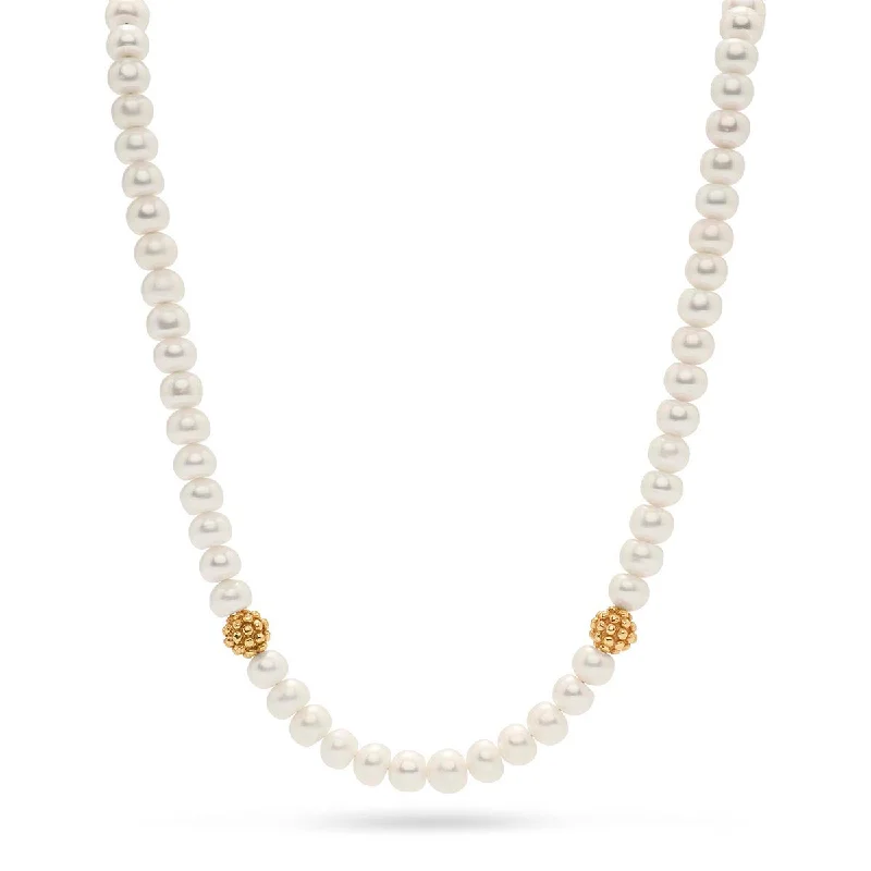 Sparkle More For Less – Jewelry Sale Happening Now Berry Single Strand Necklace, 16"+2'' - Pearl