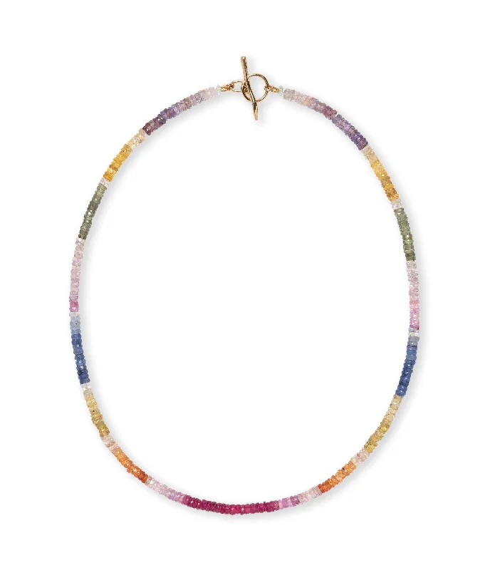 Flash Deals On Fine Jewelry – Shop Before It's Gone Brilliant Shaded Sapphire & 14k Gold Necklace