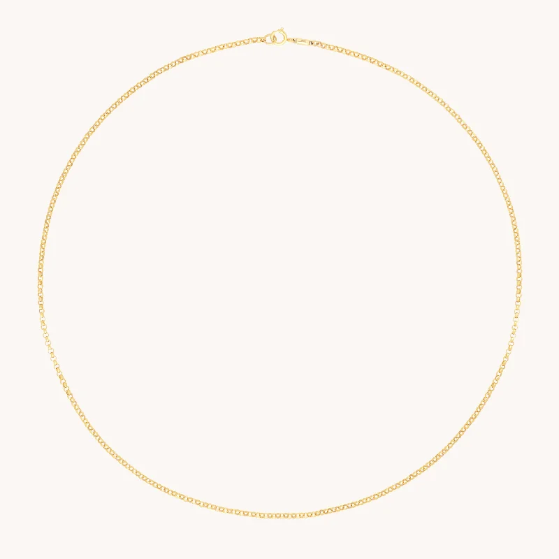 Elegant Jewelry, Affordable Luxury – Shop Now Chelsea Chain Necklace in Solid Gold