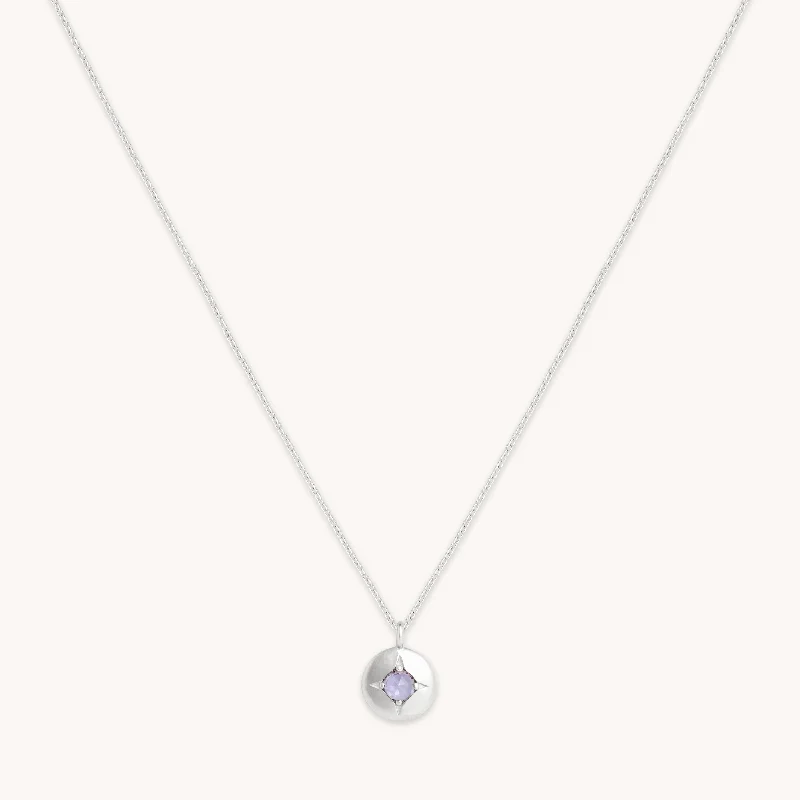 Grab Your Dream Jewelry At The Lowest Prices December Tanzanite Birthstone Necklace in Solid White Gold Grab Your Dream Jewelry At The Lowest Prices December Tanzanite Birthstone Necklace in Solid White Gold