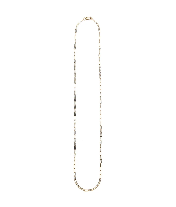 Jewelry Flash Sale – Stylish Designs At Unbeatable Rates 14k Gold Paperclip Chain Necklace