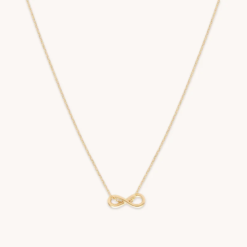 Bestselling Jewelry At Special Promotional Rates Infinite Pendant Necklace in Solid Gold