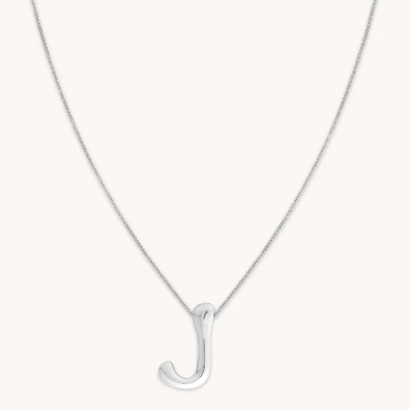 Unlock Unbeatable Jewelry Deals Before They’Re Gone J Initial Bold Pendant Necklace in Silver Unlock Unbeatable Jewelry Deals Before They’Re Gone J Initial Bold Pendant Necklace in Silver
