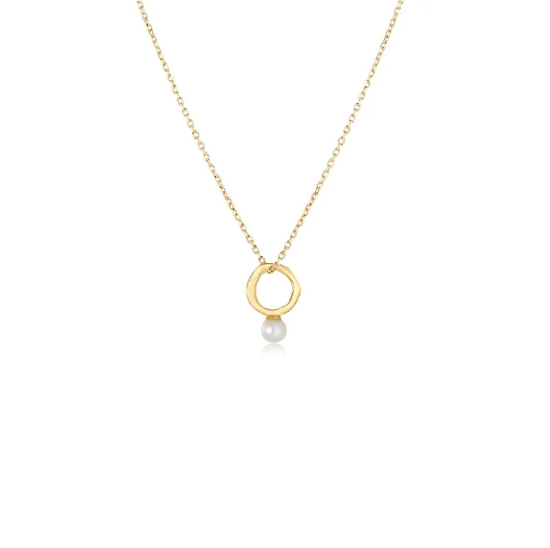 Personalized Jewelry Sale – Unique Pieces At Great Prices Kate Baby Pearl Necklace - Solid Gold
