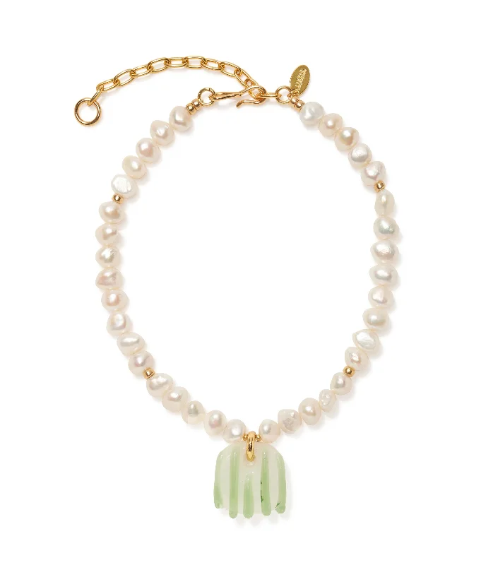 Elevate Your Jewelry Collection With Limited-Time Savings Marine Glass Necklace