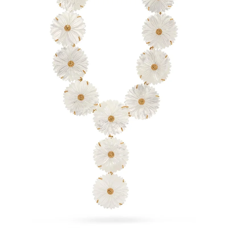 Save On Luxury Jewelry Pieces – Limited-Time Offers Mermaid Garden Floral Convertible Necklace, 16"+2'' - MOP