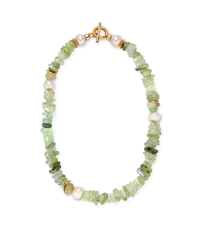 Premium Jewelry At Special Low Prices For A Limited Time Mood Necklace in Prehnite