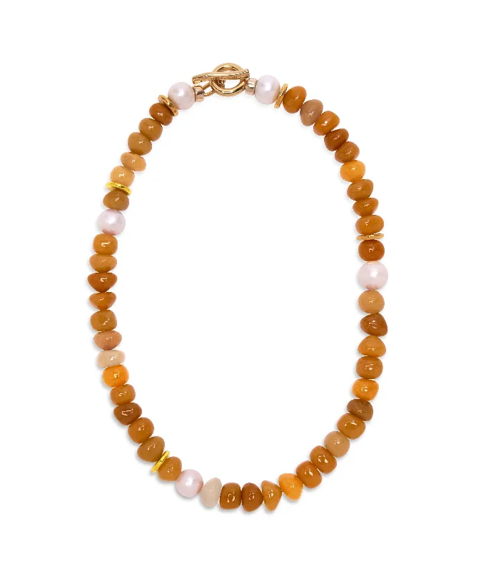 Seasonal Jewelry Deals – Elevate Your Style Mood Necklace in Red Aventurine