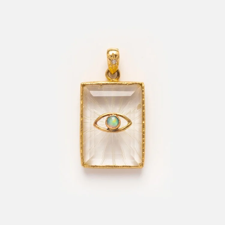 Handcrafted Beauty At Affordable Prices Opal Eye Amulet for Protection