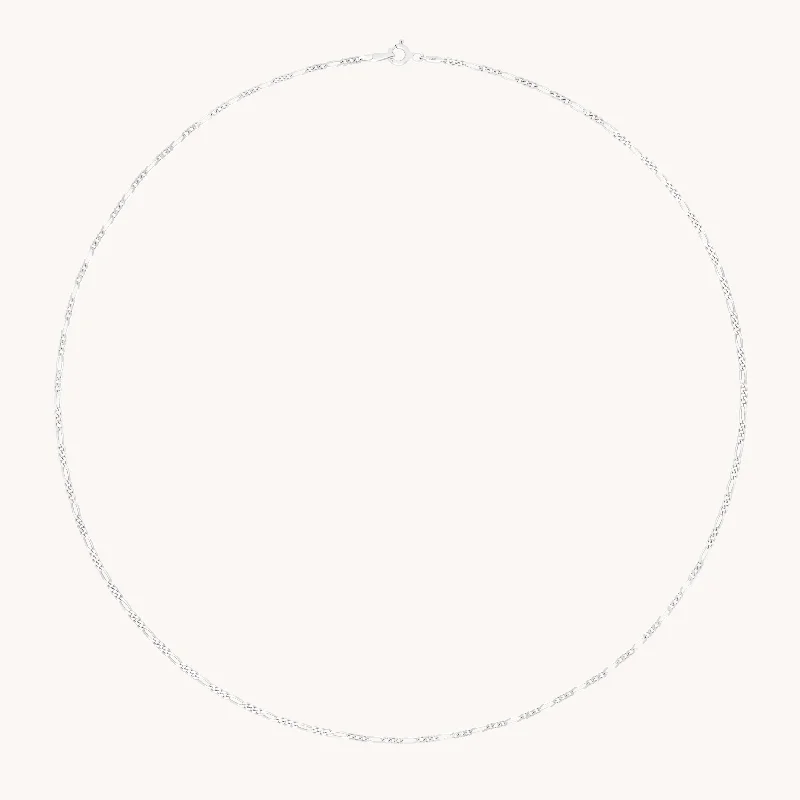 Dainty And Elegant Jewelry Now At Reduced Prices Soho Chain Necklace in Solid White Gold