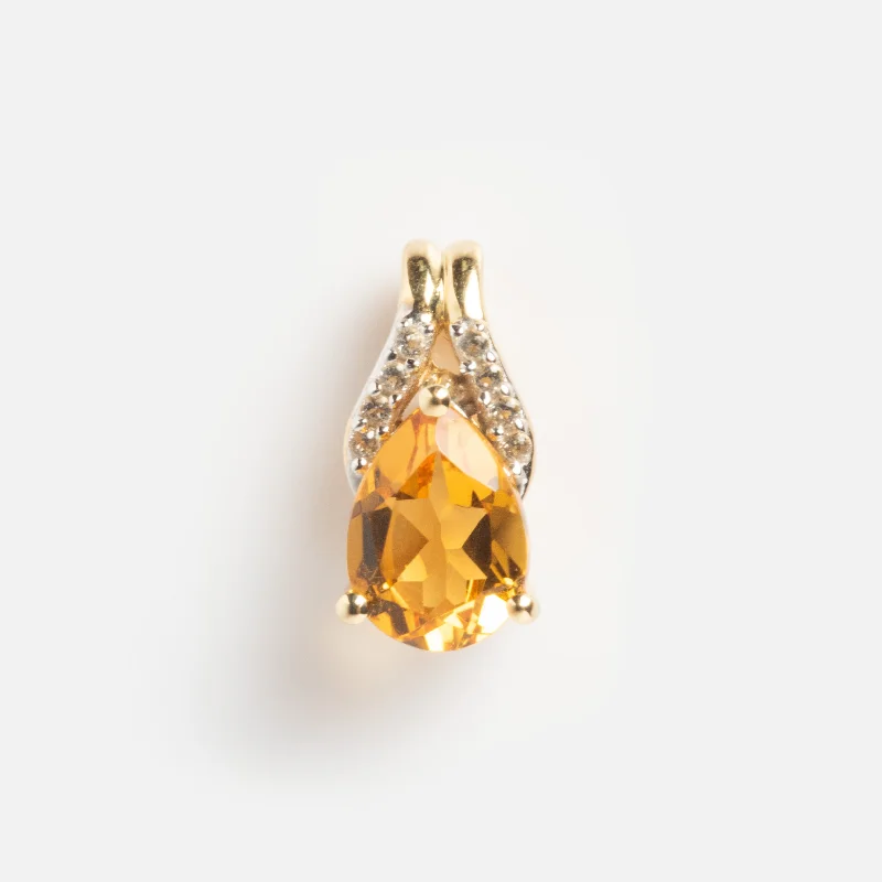 Handmade Pearl Jewelry For Timeless Elegance Solid Gold 2024 November Capsule Classic Citrine Charm