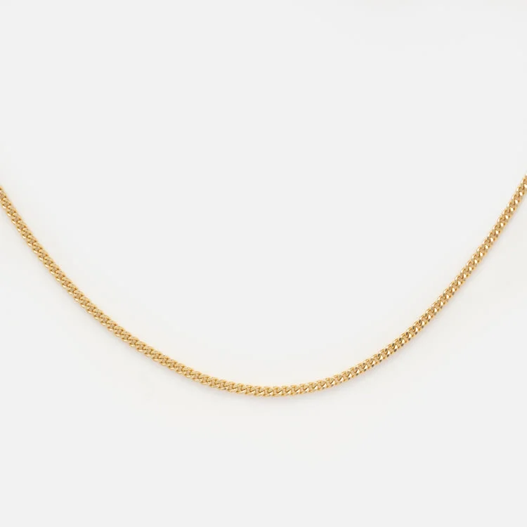 Shop Stylish Jewelry Now And Save Big Solid Gold Classic Curb Chain Necklace