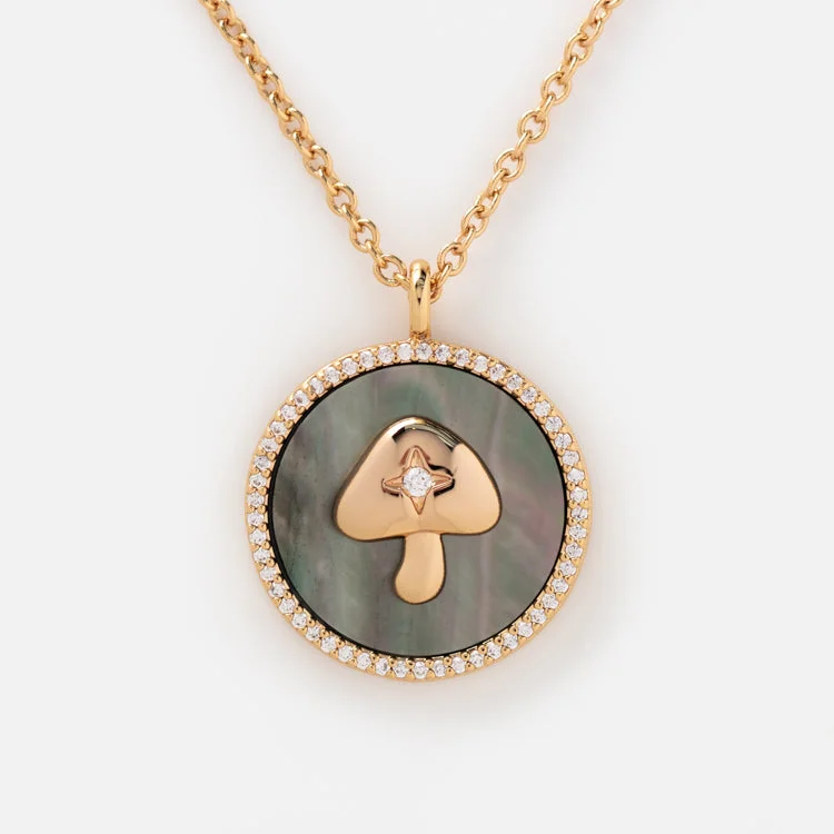 Limited-Time Jewelry Sale – Elegant Styles At Less Starry Shroom Coin Necklace