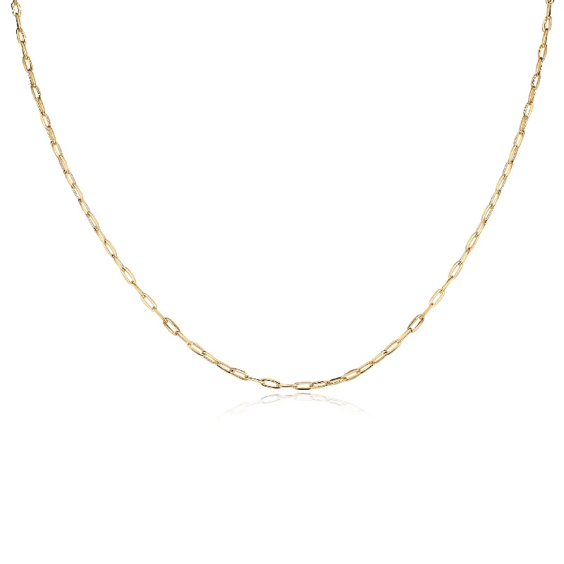Limited-Time Offer On Elegant Jewelry Pieces Sunday Necklace - Solid Gold
