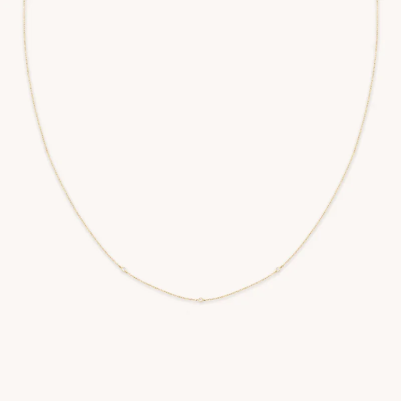 Clearance Sale On High-End Jewelry Collections Topaz Charm Necklace in Solid Gold